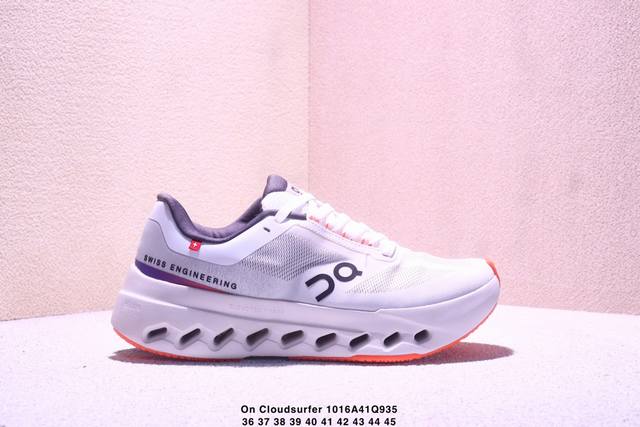 On Cloudsurfer Next, a company-grade running shoe, is comfortable, versatile, mi