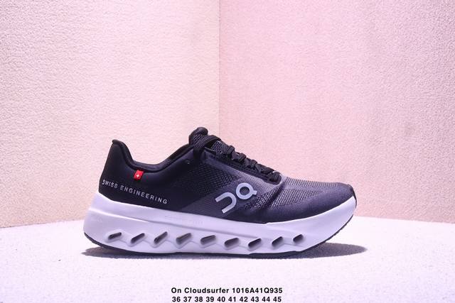 On Cloudsurfer Next, a company-grade running shoe, is comfortable, versatile, mi