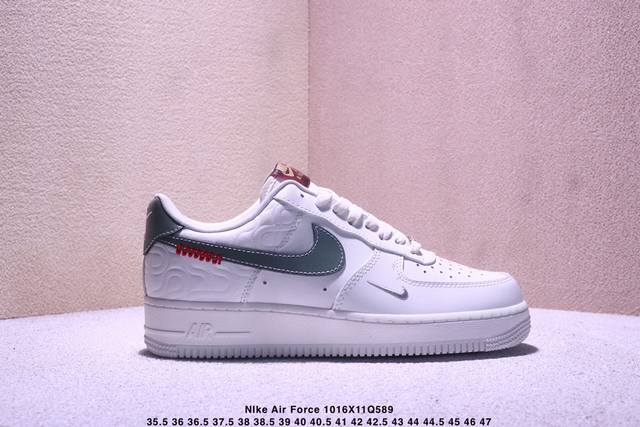 Company Grade Nike Air Force 1 '07 Low Kobe White Sneakers/Casual Shoes with Dif