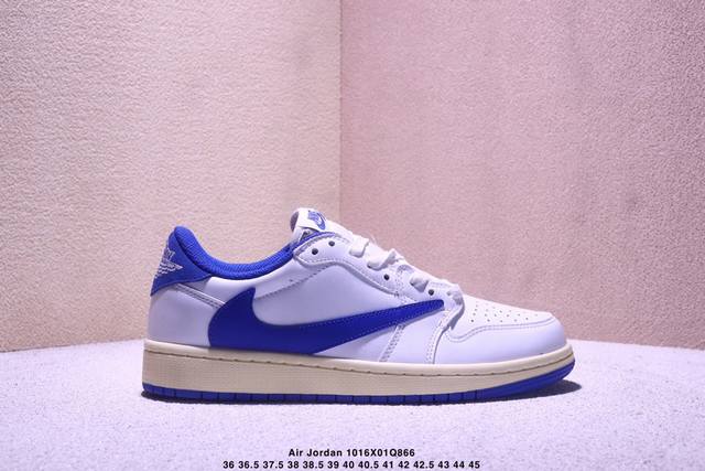 AJ1 Travis Scott X Air Jordan 1 "Reverse Mocha" AJ1 Ts Lightning Collaboration L