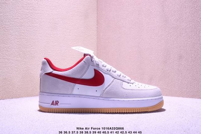 Nike Air Force 1 '07 Low-top versatile casual sneakers. Soft, responsive cushion