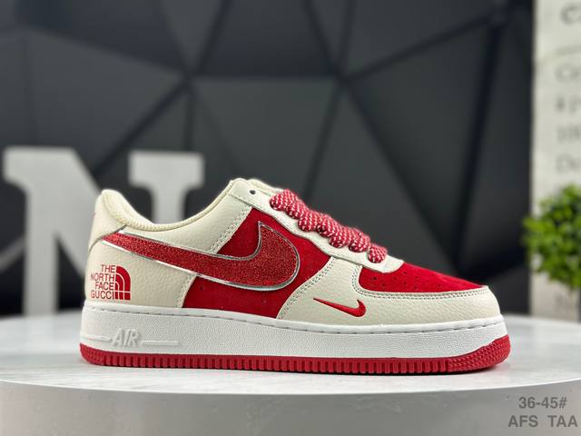 Special Offer! Nike Air Force 1 Low, low-top casual sports sneakers. Made with o