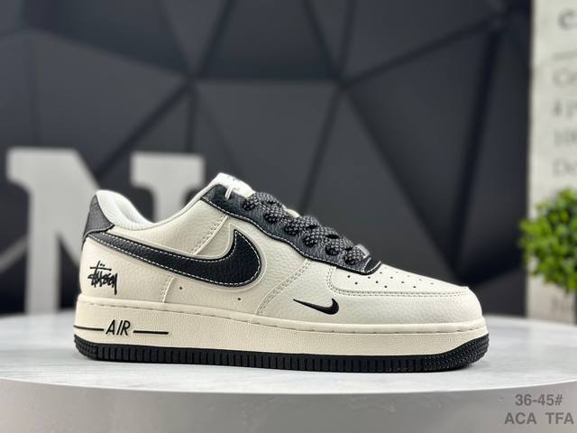 Company-grade Nike Air Force 1 '07 Low, low-top athletic and casual shoes. Featu