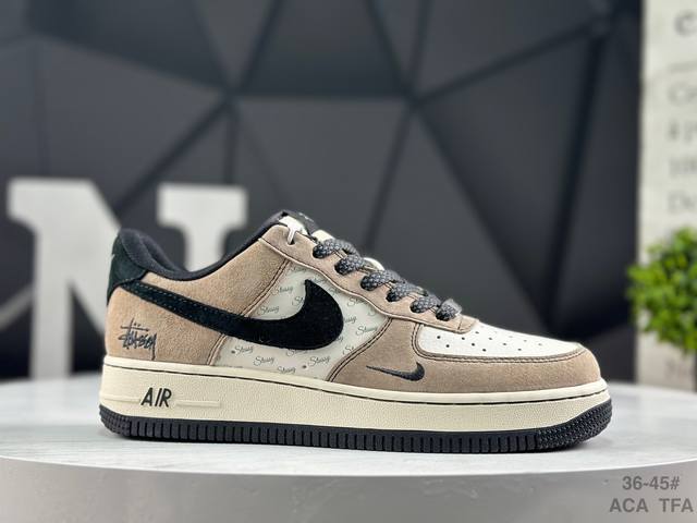 Company-grade Nike Air Force 1 '07 Low, low-top athletic and casual shoes. Featu