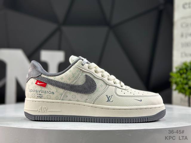 Company Grade Half Size Nike Air Force 1 '07 Low Lv Collaboration with Zhu Ba (Z