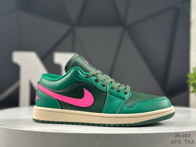 Nike Air Jordan 1 Low Blue Lemon AJ1 Jordan 1 Low-top Blue and Yellow Color Bloc