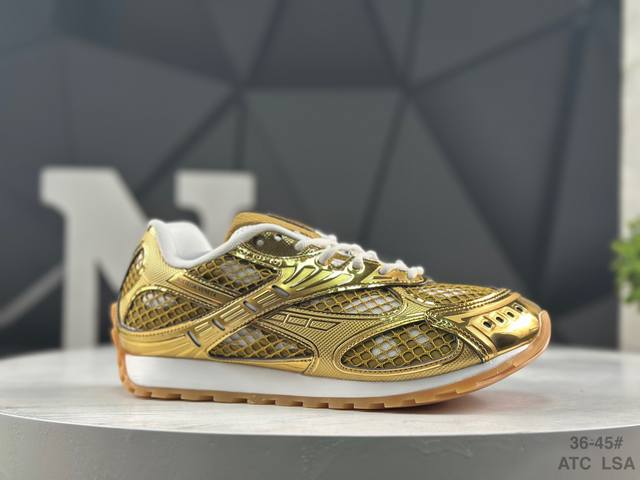 Italian luxury brand - Bottega Veneta - Orbit Lace-Up Runner Bv Bottega Veneta f