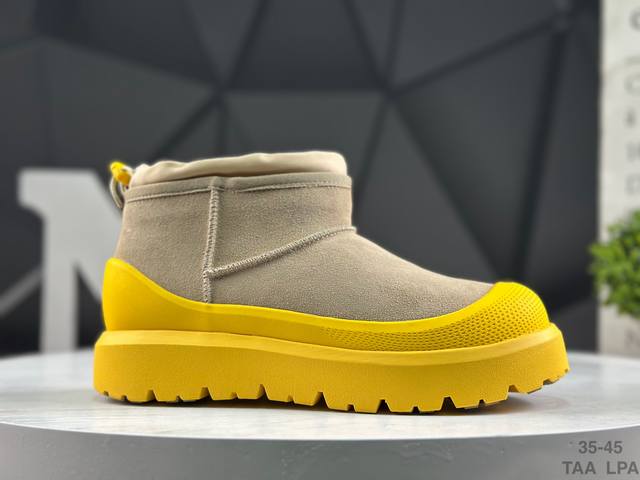 Ugg Tazzelle Winter Women's Comfortable and Stylish Thick-Soled Slip-On Shoes. P