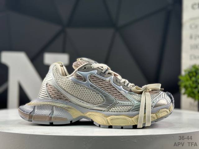 Balenciaga 3XL Sneakers 3+ Series 10th Generation Low-Top Retro Wide Sole Dad St