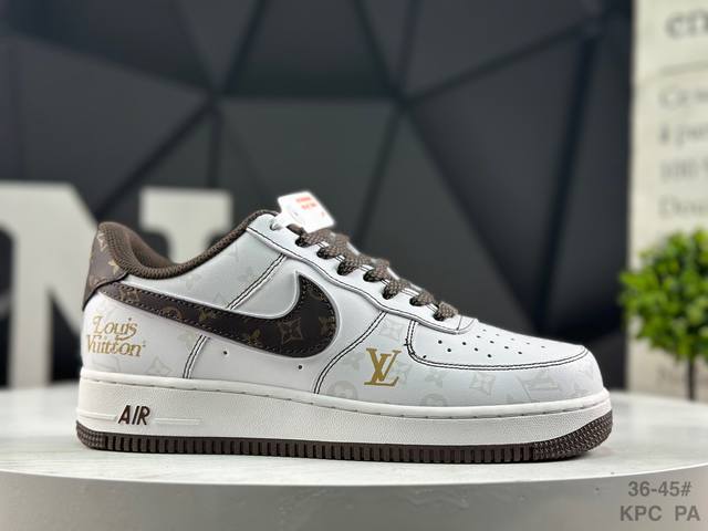 Nike Air Force 1 Low, made with original last and cardboard, authentic Air Force