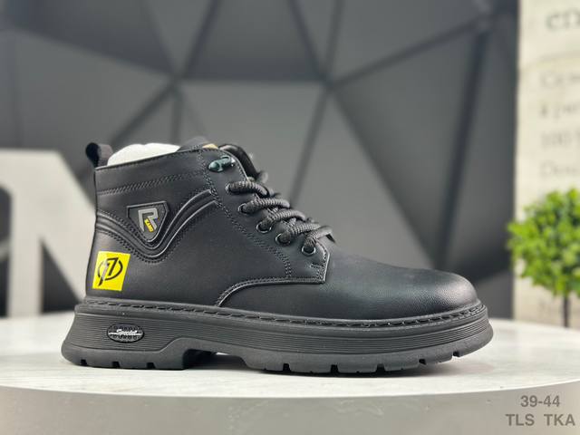 New Arrival# Cat, the brand's classic and versatile outdoor casual yellow boots,