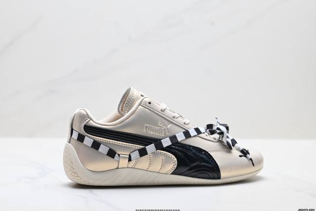 Company Grade Metallic X Puma Speedcat Og Puma Double Lace Anti-slip Wear-resist
