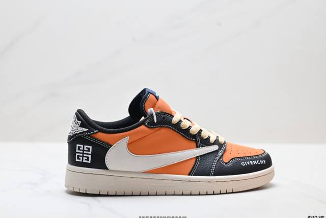 Company Grade Nike Air Jordan 1 X Travis Scott AJ1 Reverse Swoosh Jordan 1 'DIY'