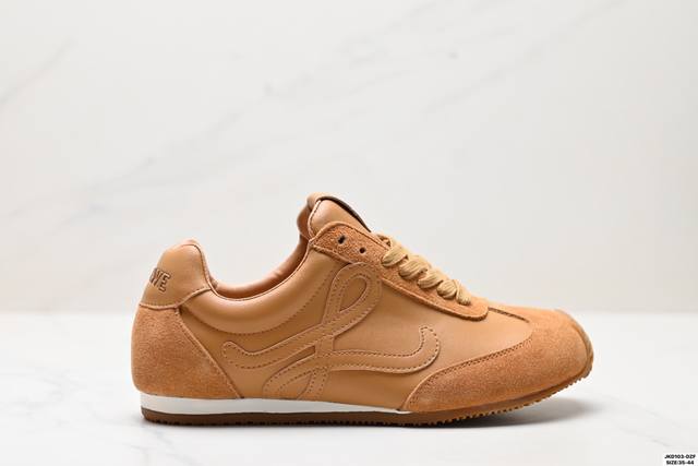 Company-grade Loewe Ballet Runner Sneakers Series, Retro Style, German Training,