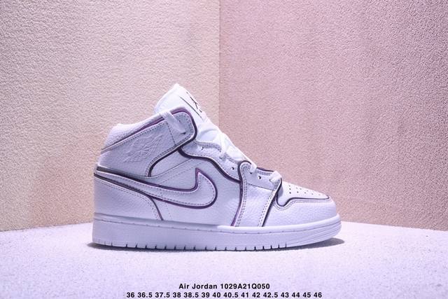 Air Jordan 1 Low AJ1 Mid-High Top Casual Sneakers, featuring the official colorw