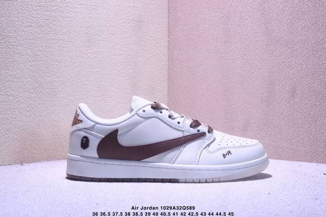 Travis Scott X Fragment Design X Jordan Air Jordan 1 Low Og Sp Bape Collaboratio