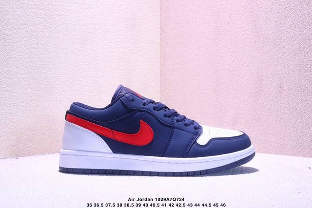 Factory Grade Nike Air Jordan 1 Low AJ1 Low-Top Casual Sneakers, Synchronized wi