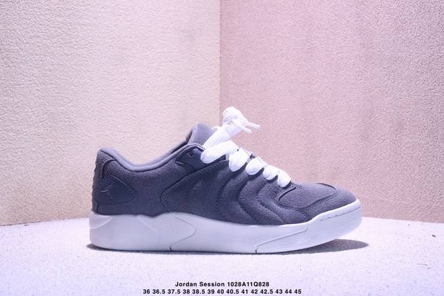 Jordan Session Anti-slip and Durable Low-top Sneakers, Style Code: Ib3731 300, S