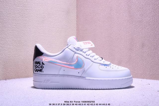 Nike Air Force 1 Low Gaming Colorful Air Force 1 Low-Top Sports Casual Sneakers.