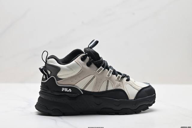 Company-grade Fila Trek 1S Mid Starry Sky Fashionable Comfortable Fleece Durable