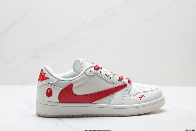 Company Grade Nike Air Jordan 1 X Travis Scott AJ1 Reverse Swoosh Jordan 1 'DIY'