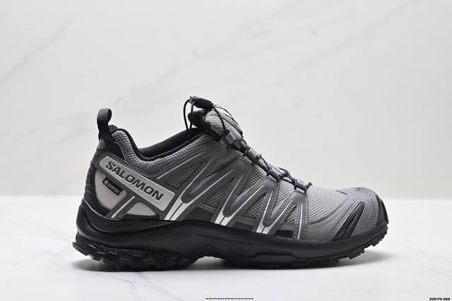 Company-grade Salomon Xa Pro 3D Gtx outdoor trail running shoes. The upper featu
