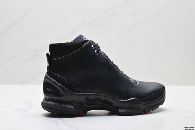 Company-grade Ecco Biom C top-grain cowhide warm, shock-absorbing, comfortable,