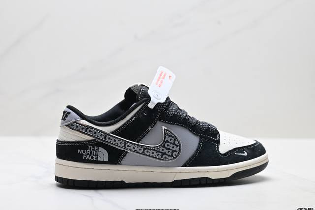Company Grade Nike Dunk Low Retro 'DIY High-End Custom' Nike Low-Top Casual Spor