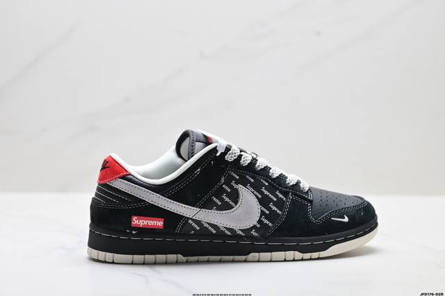 Company Grade Nike Dunk Low Retro 'DIY High-End Custom' Nike Low-Top Casual Spor