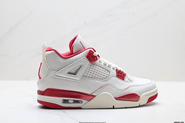 Genuine Nike Air Jordan 4 Retro, Michael Jordan AJ4 Mid-Top Retro Casual Sports