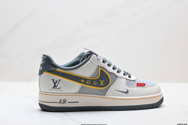 Company Grade Nike Air Force 1'07 Lv8 (Ddd) Authentic low-top Air Force silhouet