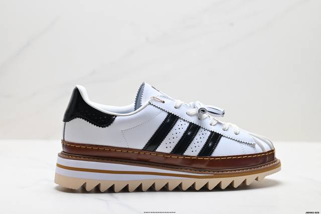 Company Grade Clot X Adidas Superstar Edison Chen Collaboration Sawtooth Casual