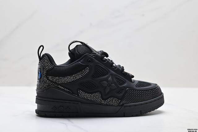 Company Grade Louis Vuitton Trainer Sneaker Low. A versatile and comfortable sne