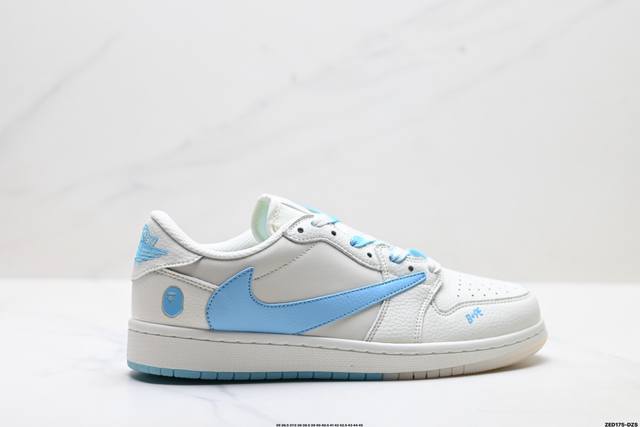 Company Grade Nike Air Jordan 1 X Travis Scott AJ1 Reverse Swoosh Jordan 1 'DIY'