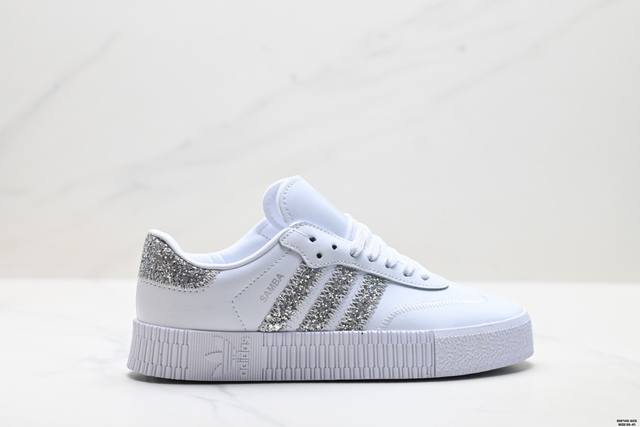 Authentic Adidas Originals Sambarose Low-Top Sneakers (Slip-resistant, Shock-abs