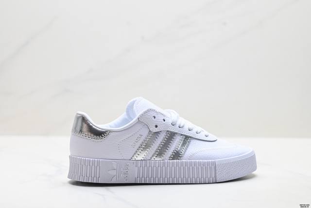 Authentic Adidas Originals Sambarose Low-Top Sneakers (Slip-resistant, Shock-abs