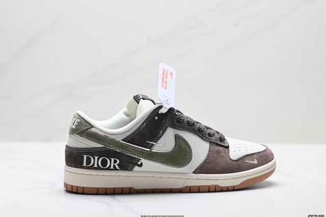 Company Grade Nike Dunk Low Retro 'DIY High-End Custom' Nike Low-Top Casual Spor