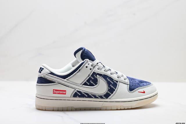 Company Grade Nike Dunk Low Retro 'DIY High-End Custom' Nike Low-Top Casual Spor