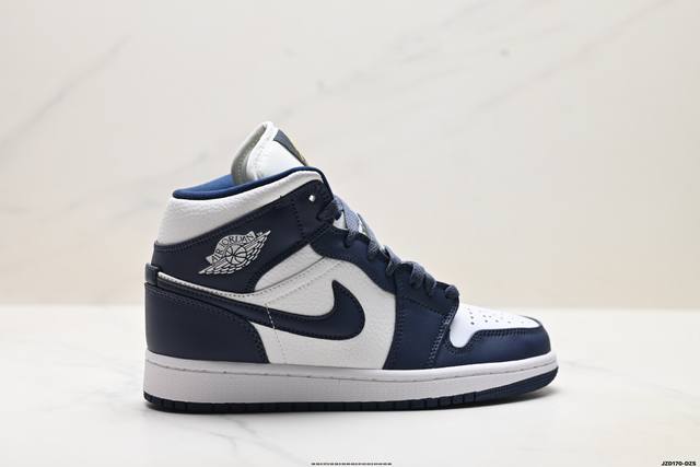 Authentic Nike Air Jordan 1 Retro Mid AJ1 Jordan 1 Mid-Top Classic Retro Culture
