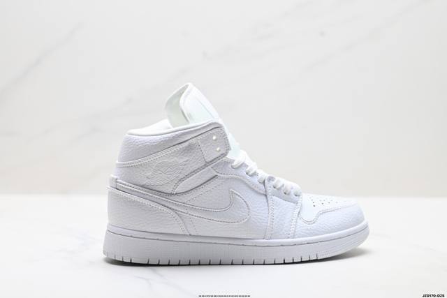 Authentic Nike Air Jordan 1 Retro Mid AJ1 (Mid-top) Classic Retro Culture Casual