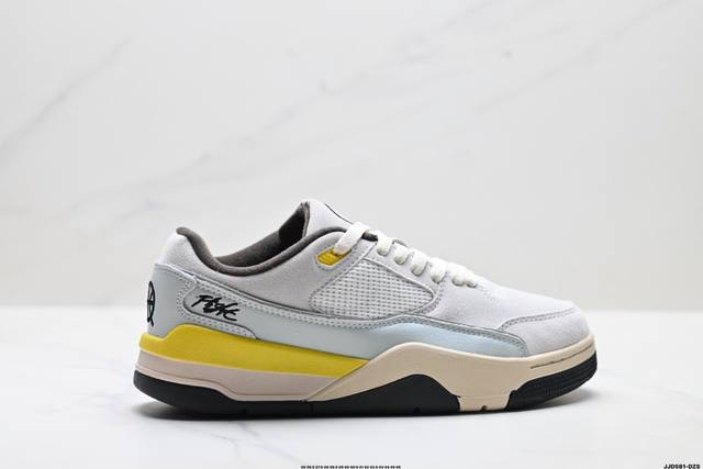 Authentic Who Decides War X Nike Jordan Flight Court Ate Low-Top Nike Retro Bask