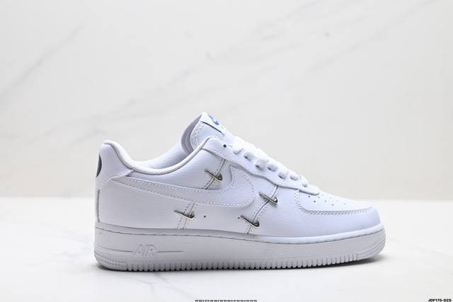 Authentic Nike Air Force 1 '07 Low-top versatile casual sneakers. Soft, responsi