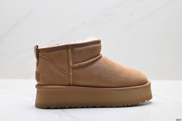 Authentic Ugg Zhou Dongyu's Style Thick-Soled Snow Boots Women's 2025 New Style