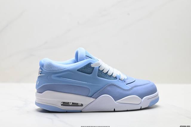 Company Grade Nike Air Jordan 4 RM Anti-slip Low-top Retro Basketball Shoes Rubb