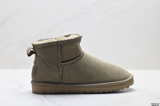 Authentic Ugg Dakota Comfortable Soft Stylish Wear-resistant Height-increasing W