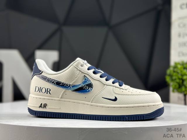 Nike Air Force 1 Low'07 Low-top Casual Sneakers, custom leather, original last a