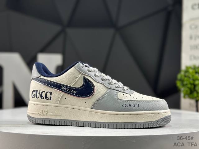 Nike Air Force 1 Low'07 Low-top Casual Sneakers, custom leather, original last a