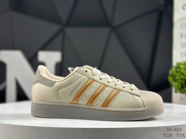 Adidas Superstar Shell Toe Classic Versatile Casual Sneakers Item Number: Jr7355