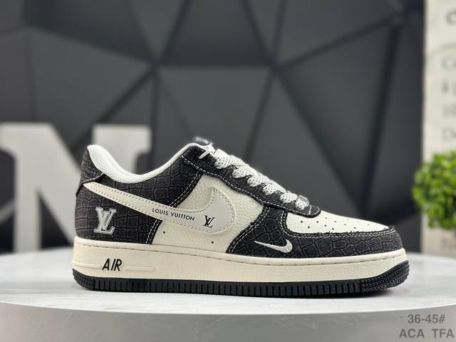 Nike Air Force 1 Low'07 Low-top Casual Sneakers, custom leather, original last a