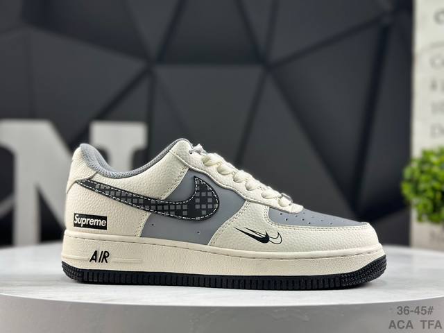 Nike Air Force 1 Low'07 Low-top Casual Sneakers, custom leather, original last a